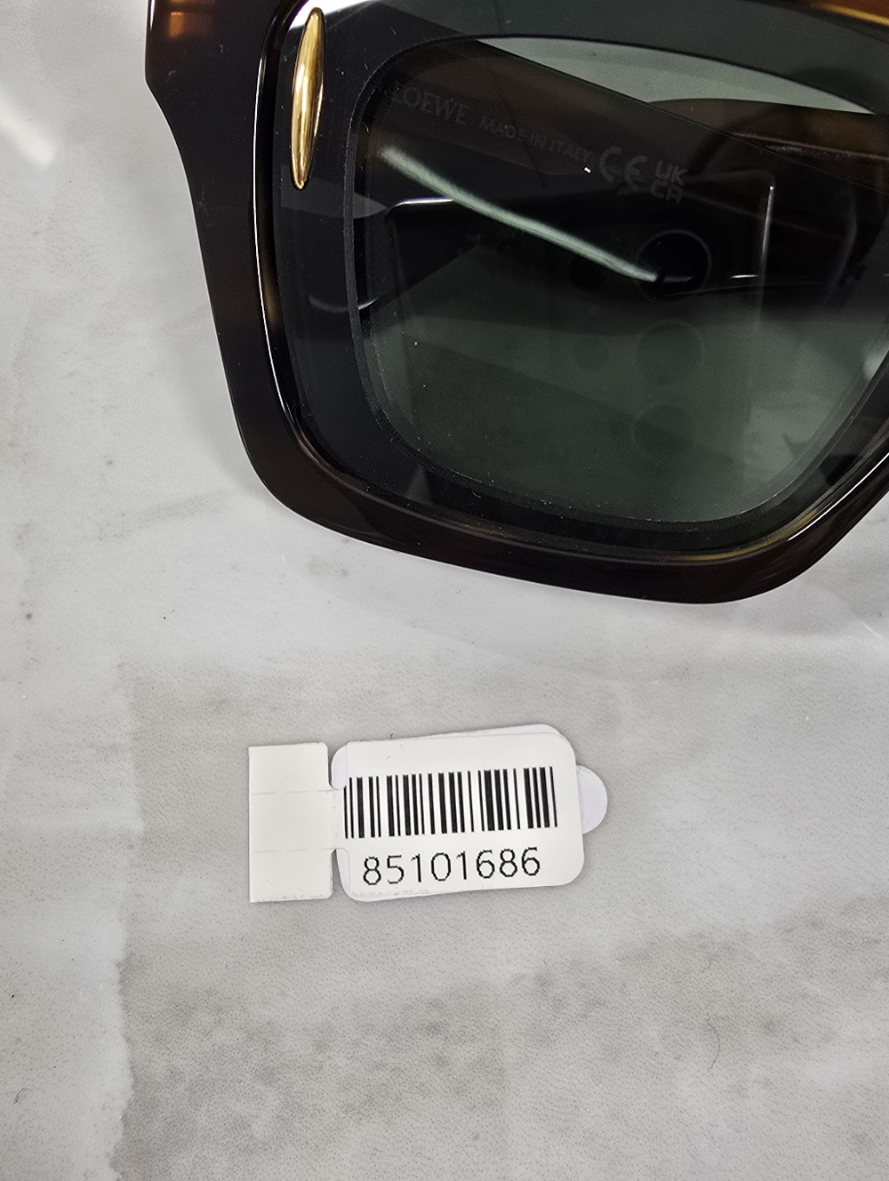 Loewe Square Tortoiseshell Sunglasses - Picture 12 of 13